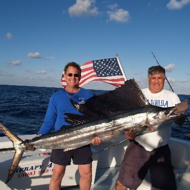 Sailfish Fishing with Therapy IV, Miami Beach's #1 Deep Sea Fishing Experience