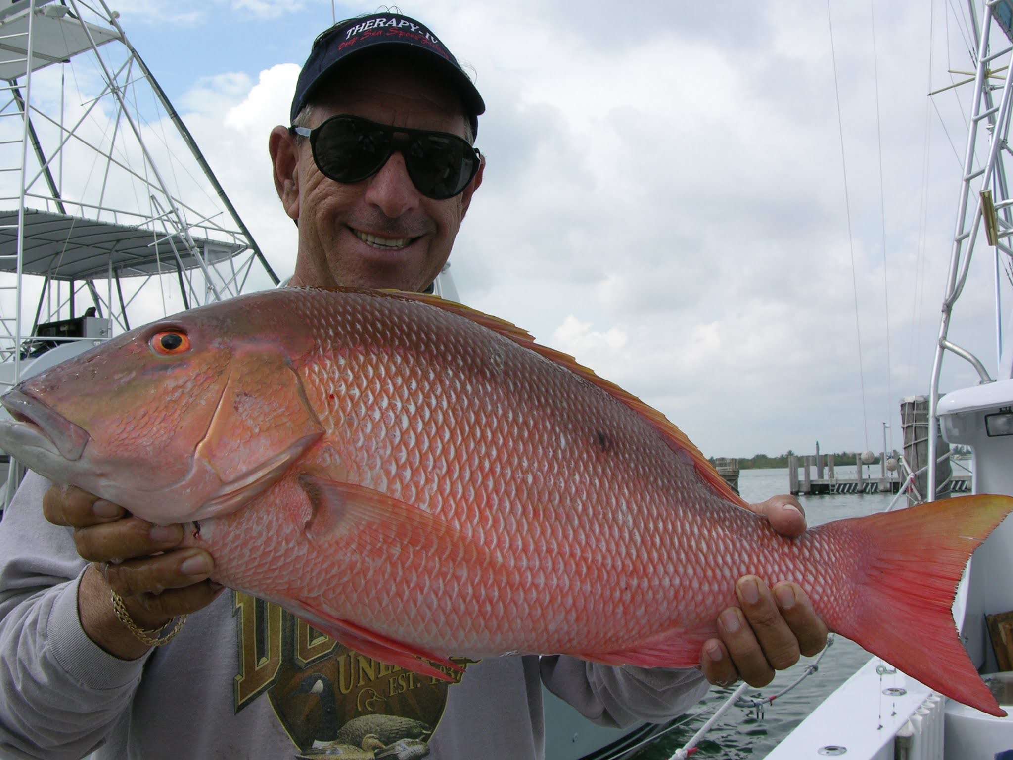 Catch Red Snapper with Therapy IV, Miami Beach's #1 Deep Sea Fishing Experience